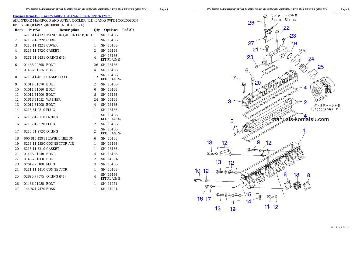 Protected: SDA12V140E-1D-AD S/N 10001-UP Partsbook