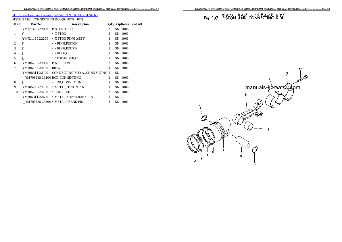 Protected: SK04-1 S/N 1001-UP Partsbook
