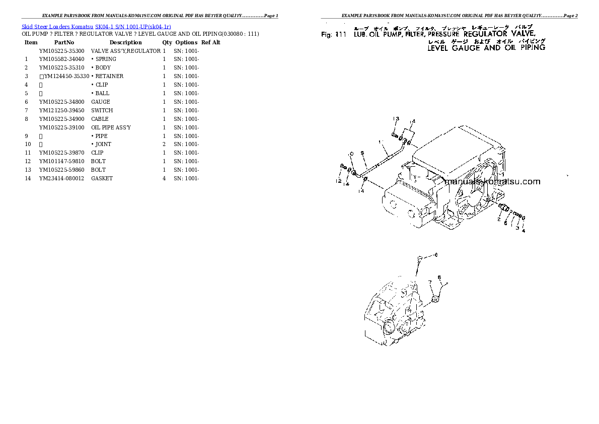 Protected: SK04-1 S/N 1001-UP Partsbook
