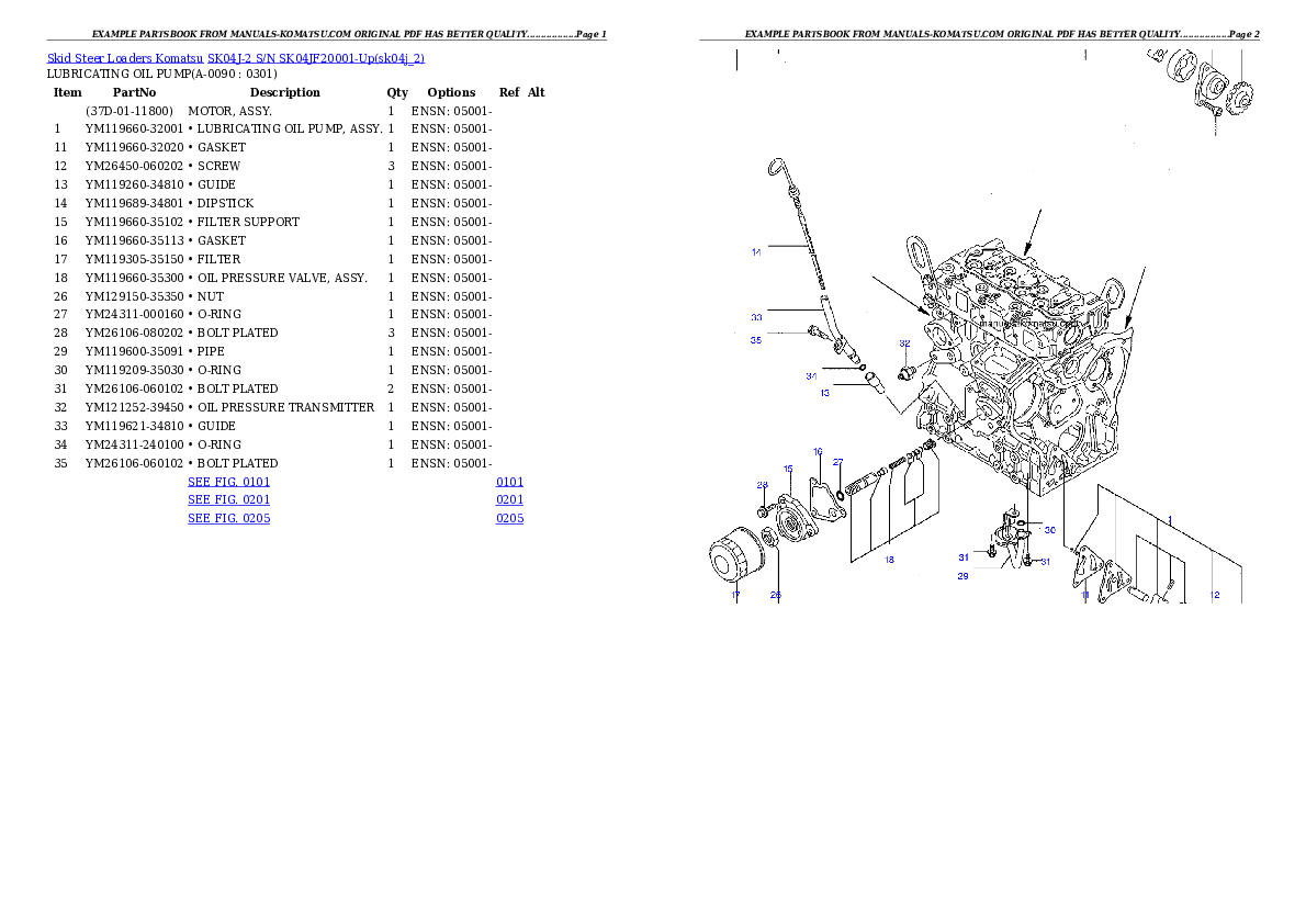 Protected: SK04J-2 S/N SK04JF20001-Up Partsbook