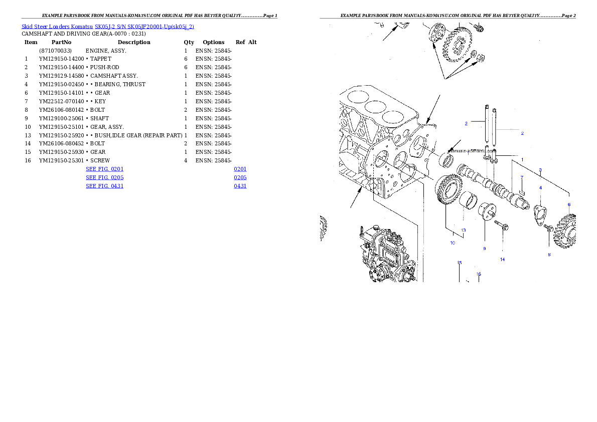 Protected: SK05J-2 S/N SK05JF20001-Up Partsbook