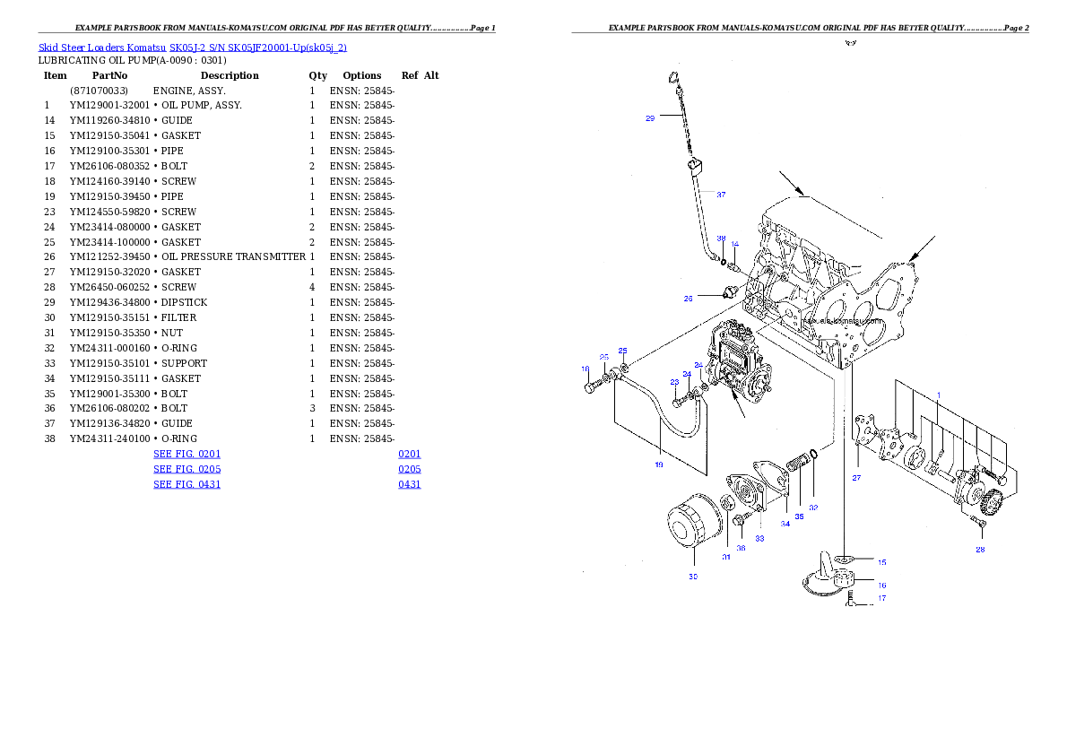 Protected: SK05J-2 S/N SK05JF20001-Up Partsbook