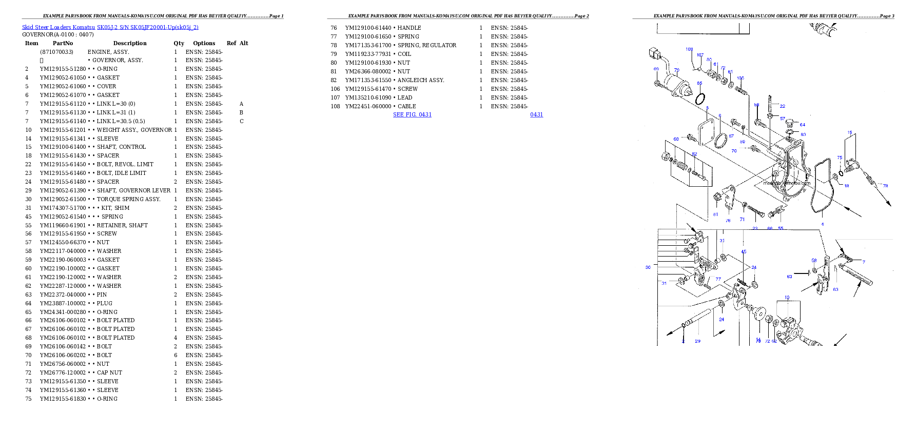 Protected: SK05J-2 S/N SK05JF20001-Up Partsbook