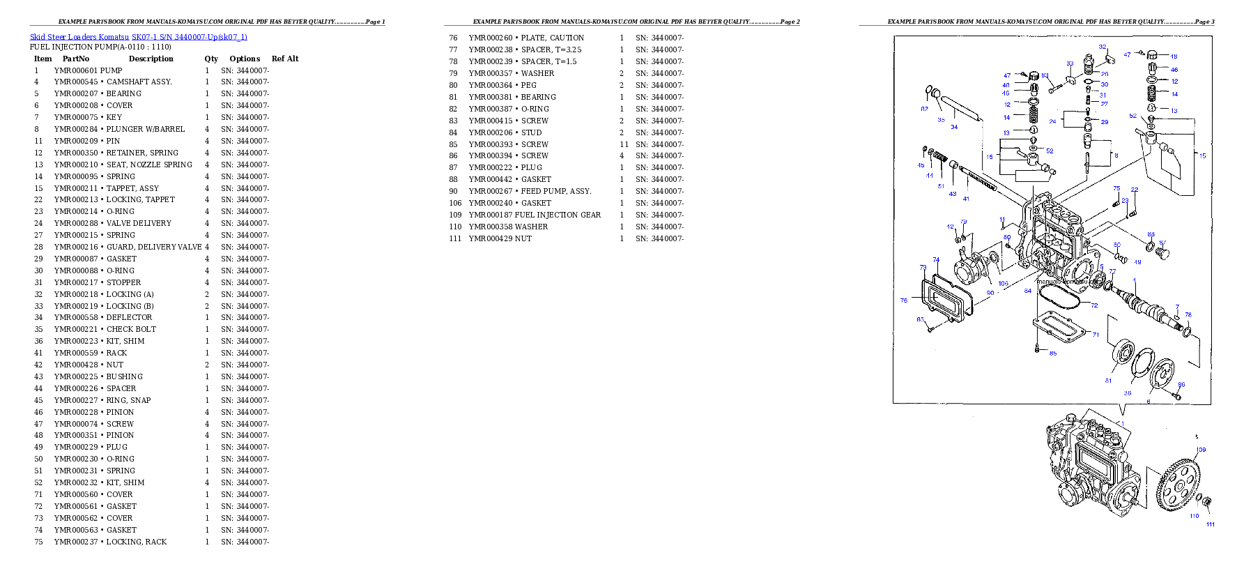 Protected: SK07-1 S/N 3440007-Up Partsbook