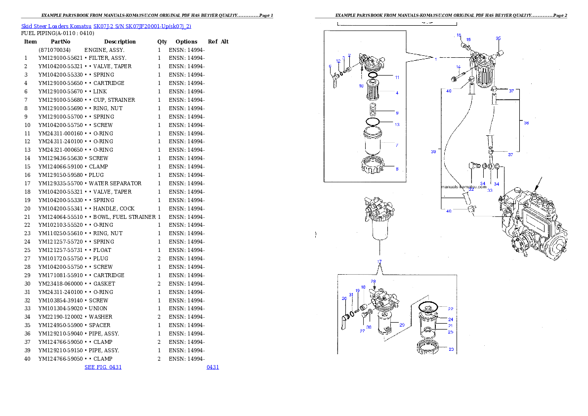 Protected: SK07J-2 S/N SK07JF20001-Up Partsbook