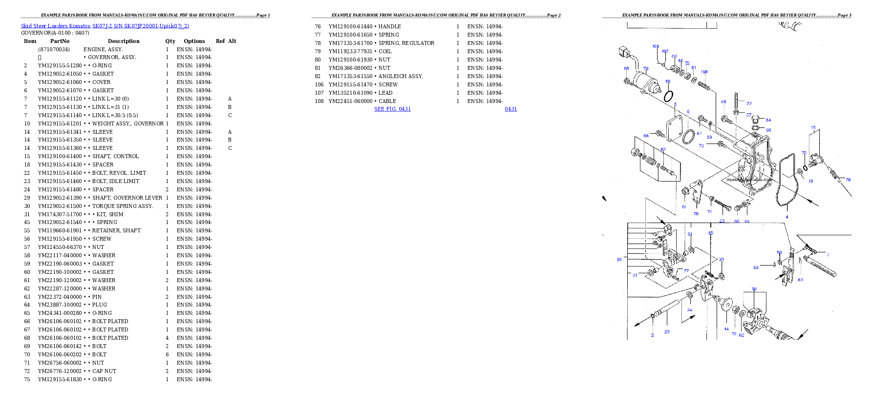 Protected: SK07J-2 S/N SK07JF20001-Up Partsbook