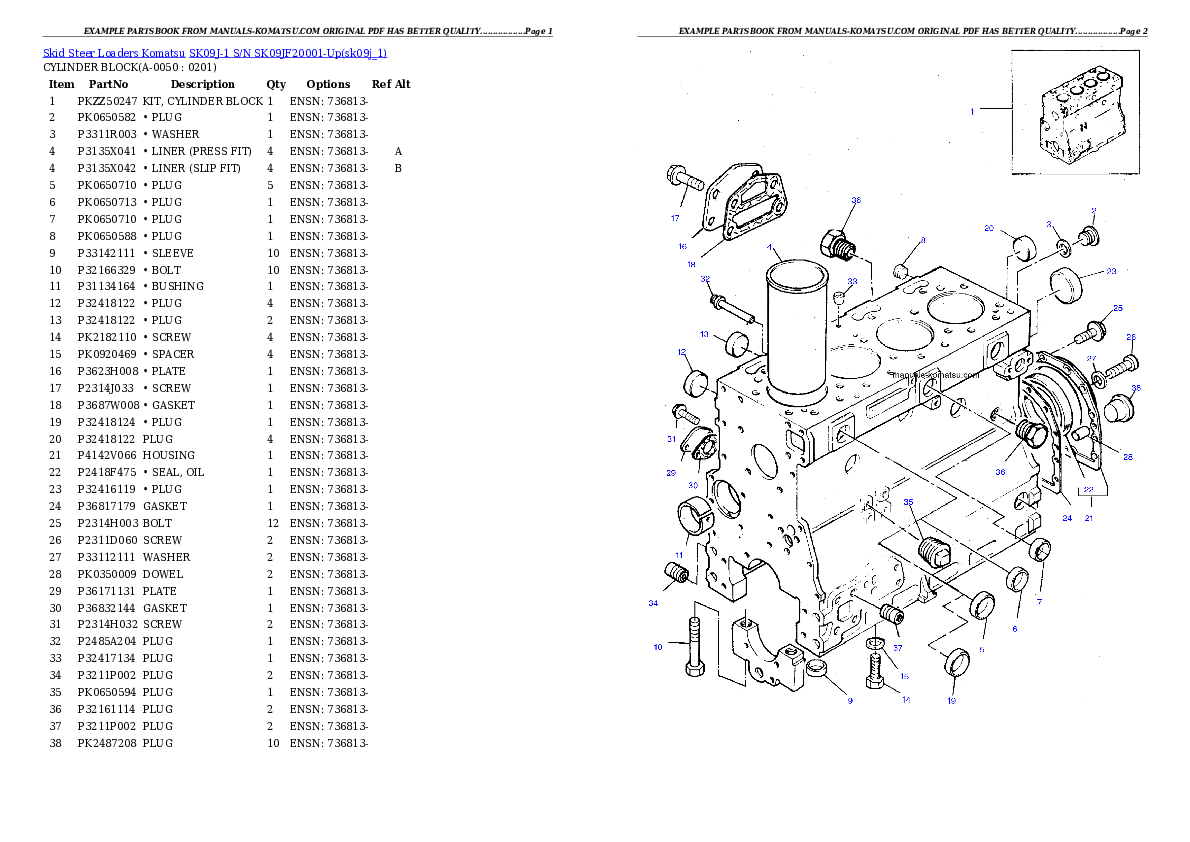 Protected: SK09J-1 S/N SK09JF20001-Up Partsbook