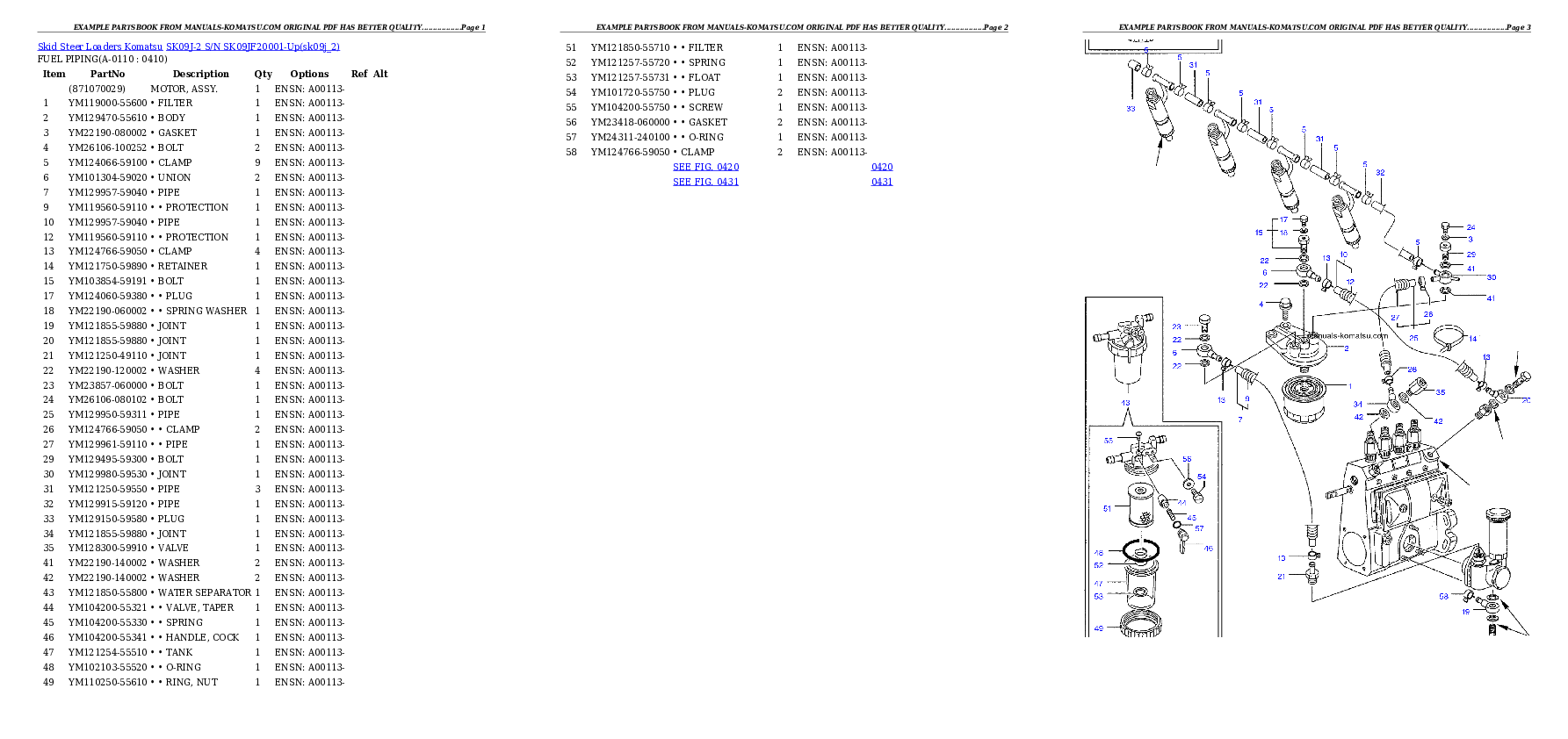 Protected: SK09J-2 S/N SK09JF20001-Up Partsbook