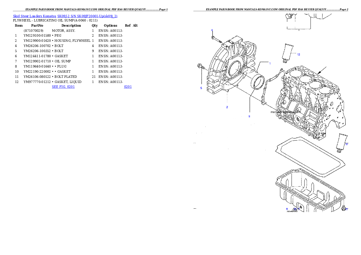 Protected: SK09J-2 S/N SK09JF20001-Up Partsbook