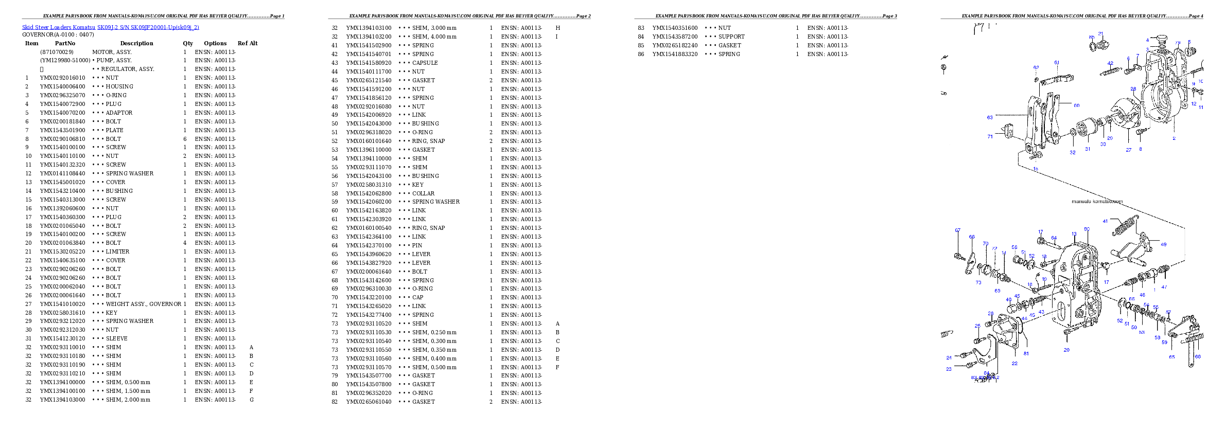 Protected: SK09J-2 S/N SK09JF20001-Up Partsbook