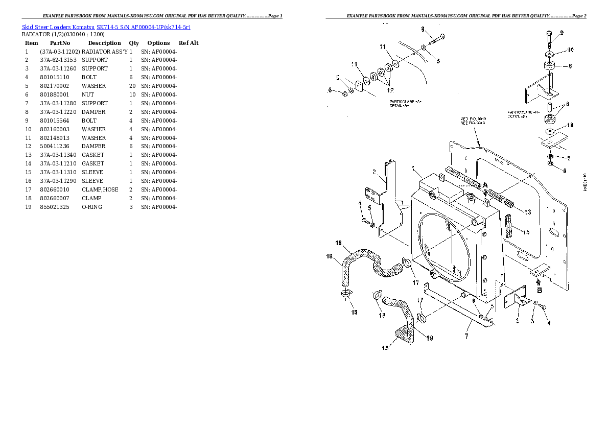 Protected: SK714-5 S/N AF00004-UP Partsbook