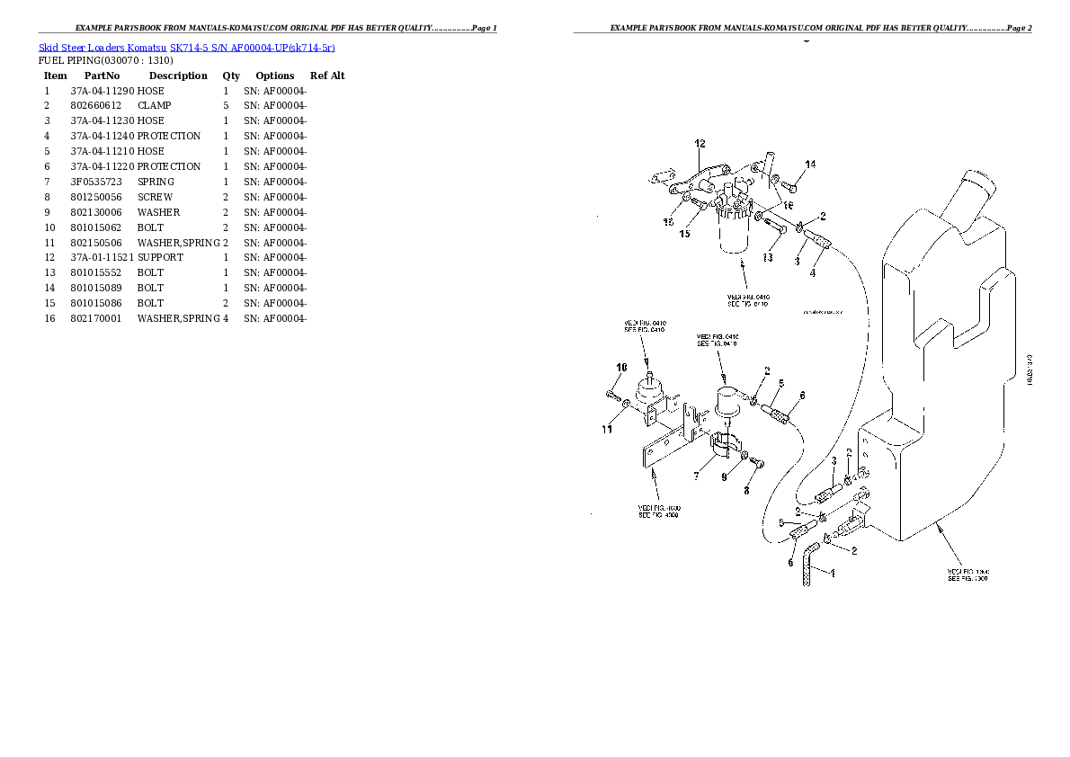 Protected: SK714-5 S/N AF00004-UP Partsbook