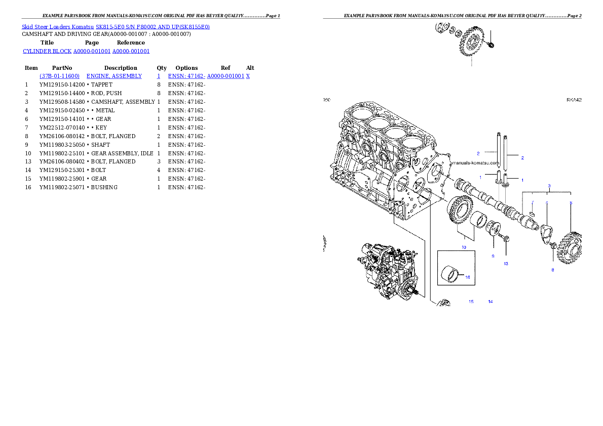 Protected: SK815-5E0 S/N F80002 AND UP Partsbook