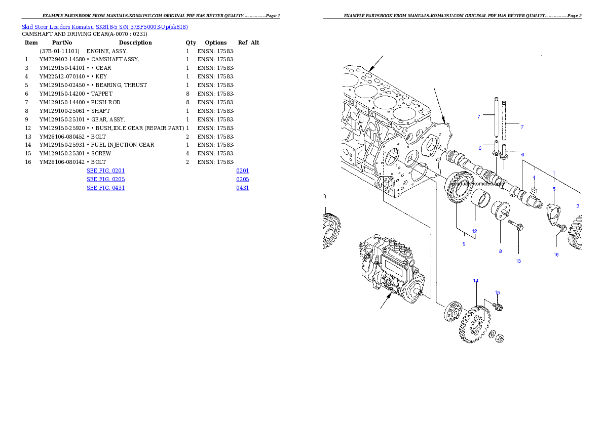 Protected: SK818-5 S/N 37BF50003-Up Partsbook