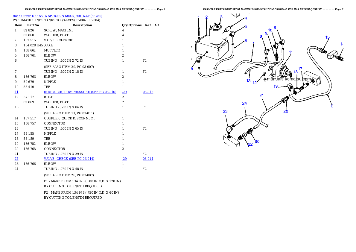 Protected: SP780 S/N 60007,60016-UP Partsbook
