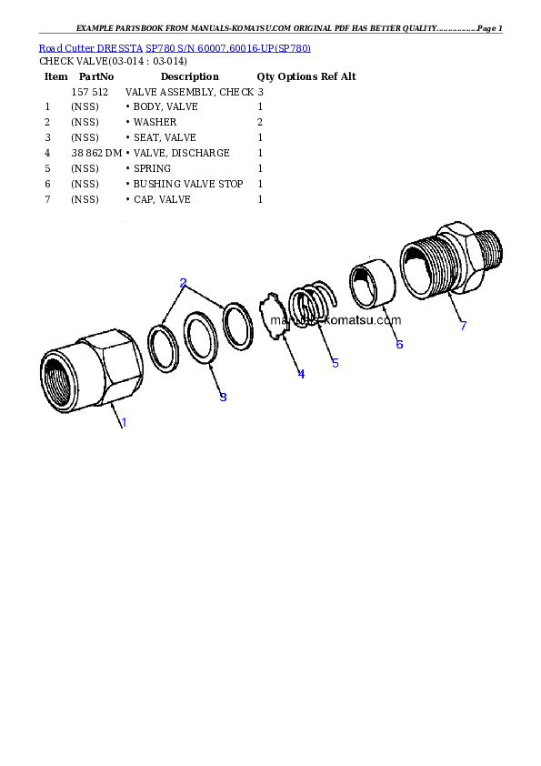 Protected: SP780 S/N 60007,60016-UP Partsbook