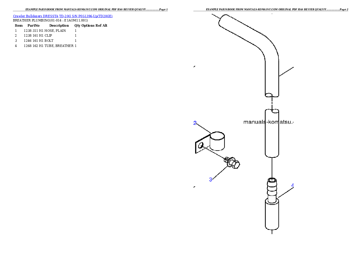 Protected: TD-20G S/N P051396-Up Partsbook