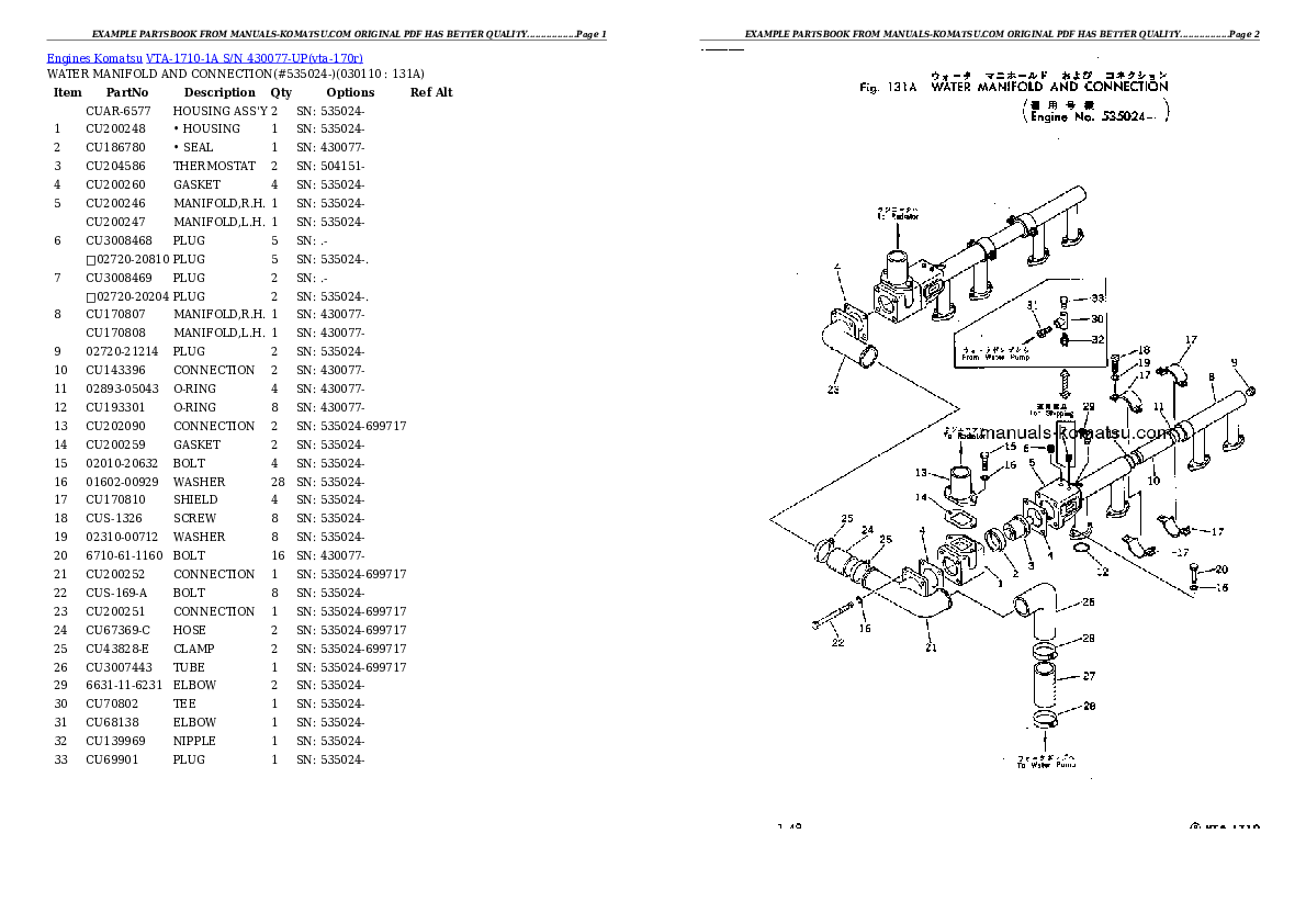 Protected: VTA-1710-1A S/N 430077-UP Partsbook