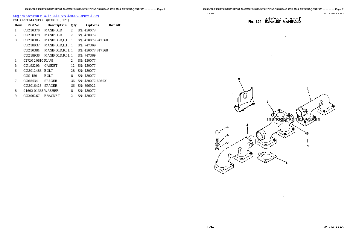 Protected: VTA-1710-1A S/N 430077-UP Partsbook