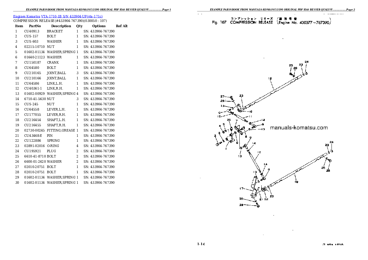 Protected: VTA-1710-1B S/N 433904-UP Partsbook