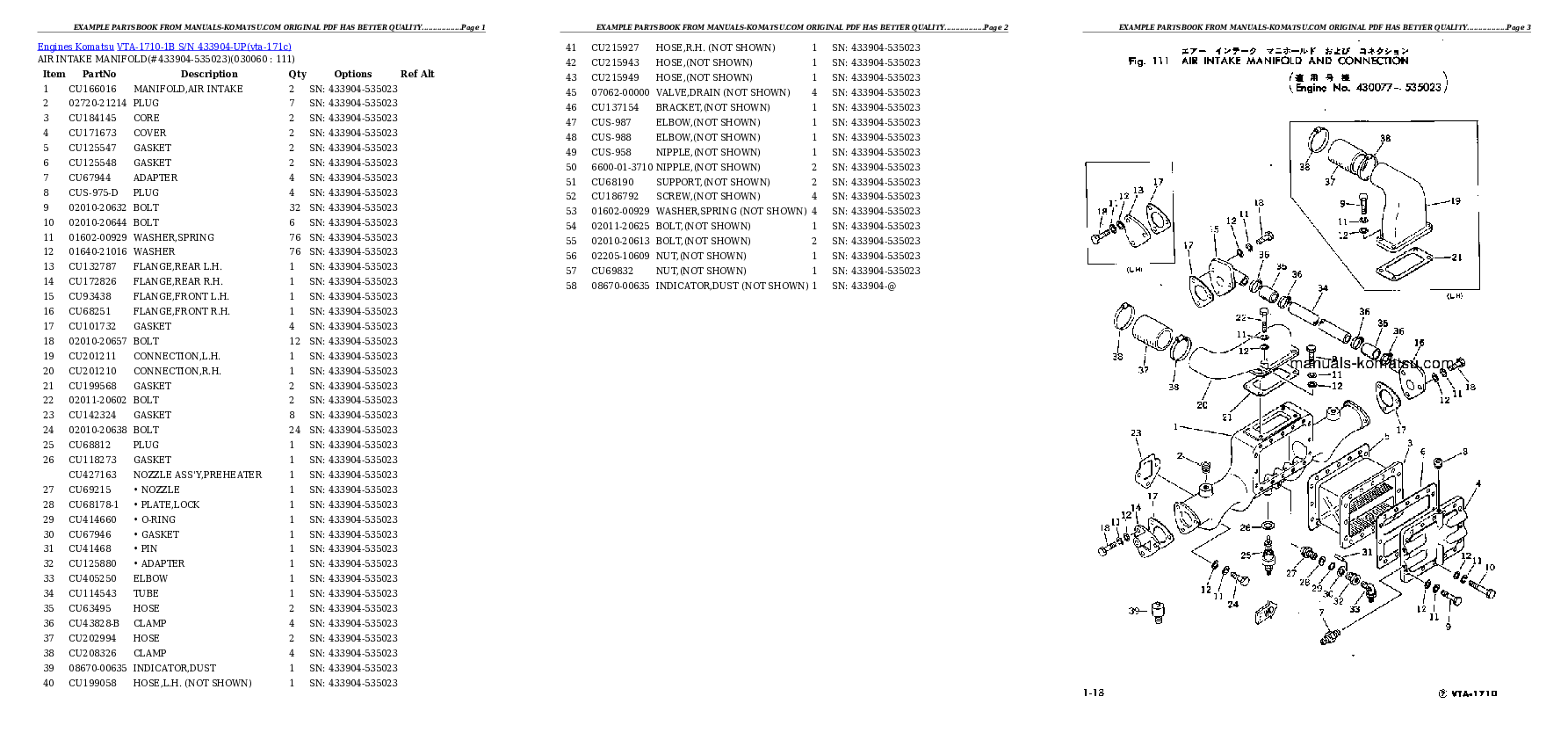 Protected: VTA-1710-1B S/N 433904-UP Partsbook
