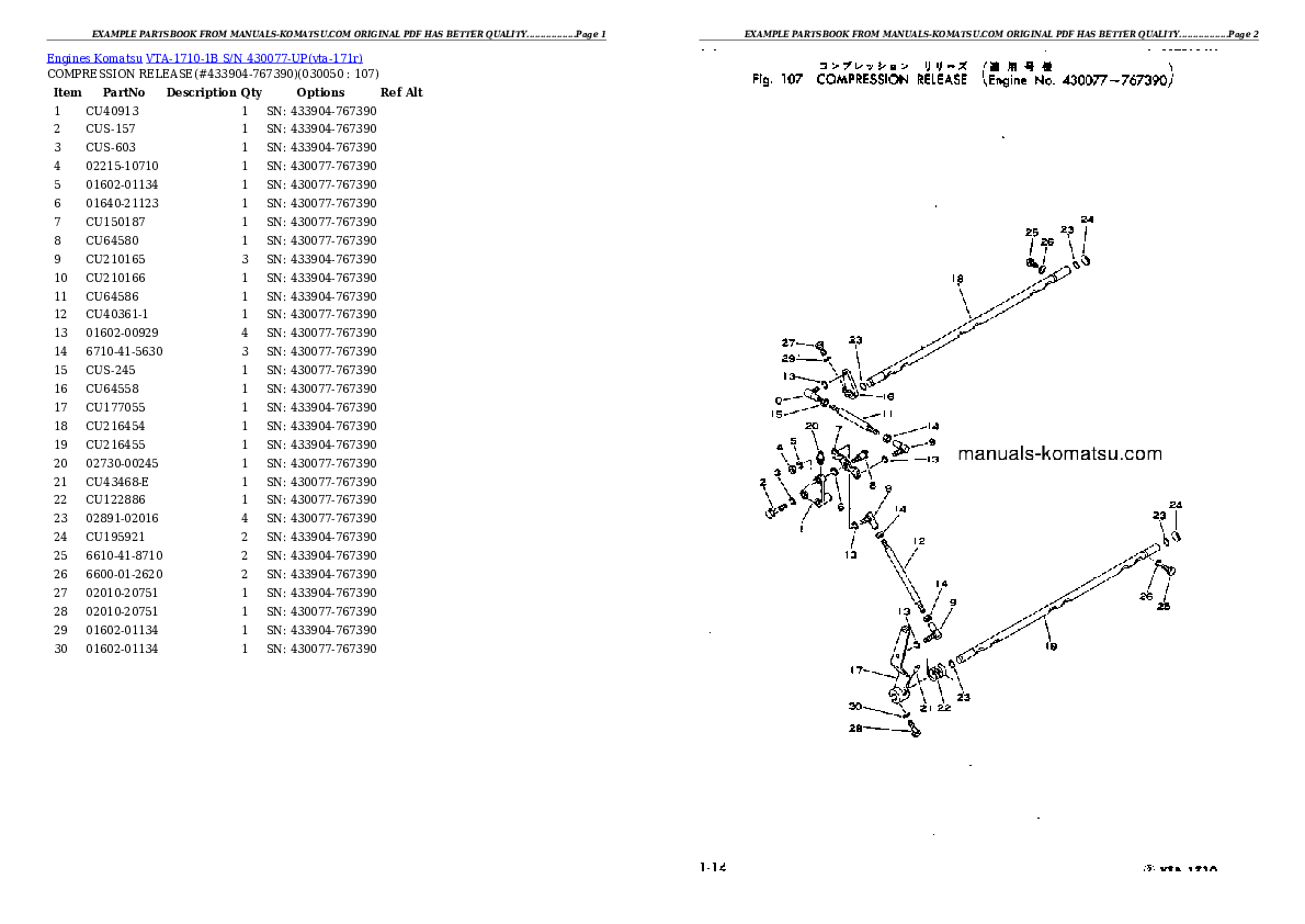 Protected: VTA-1710-1B S/N 430077-UP Partsbook