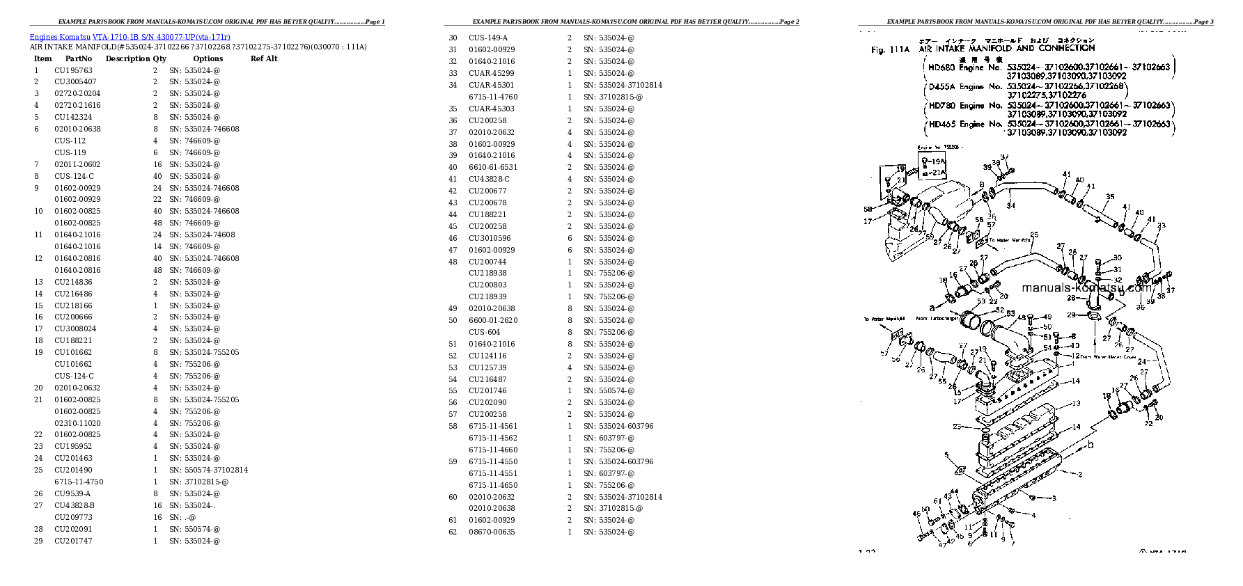 Protected: VTA-1710-1B S/N 430077-UP Partsbook