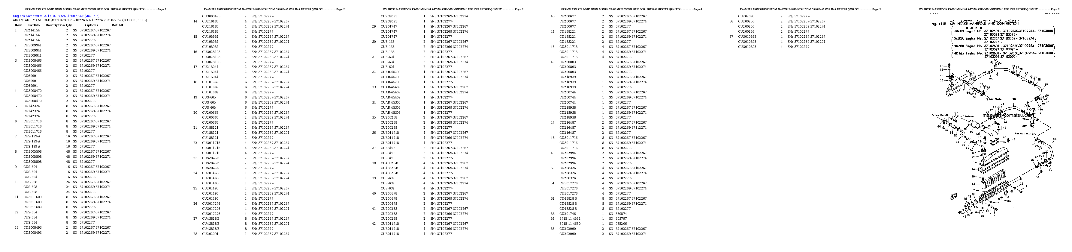 Protected: VTA-1710-1B S/N 430077-UP Partsbook