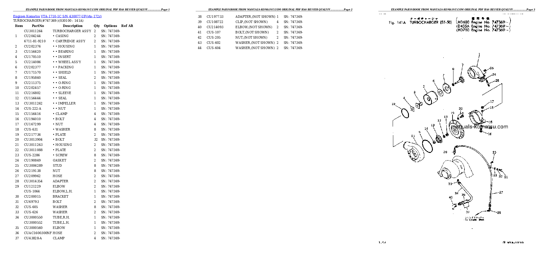 Protected: VTA-1710-1C S/N 430077-UP Partsbook