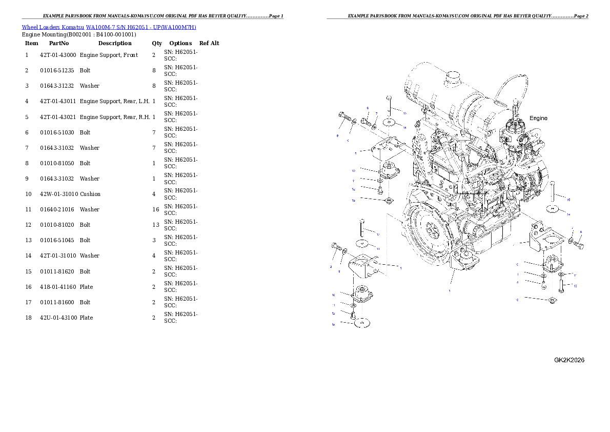 Protected: WA100M-7 S/N H62051 – UP Partsbook