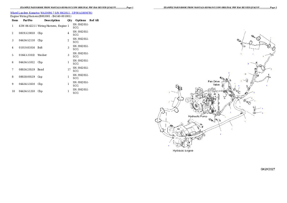 Protected: WA100M-7 S/N H62051 – UP Partsbook