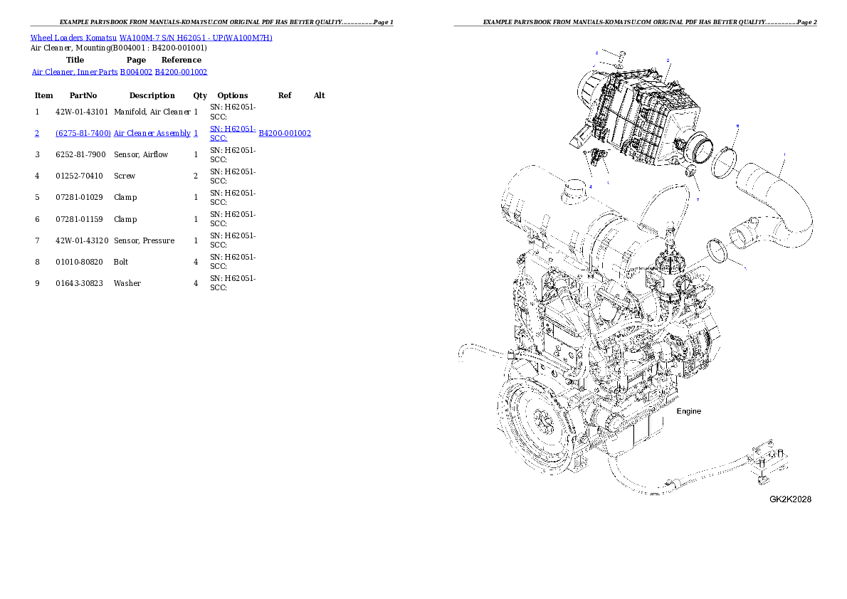 Protected: WA100M-7 S/N H62051 – UP Partsbook