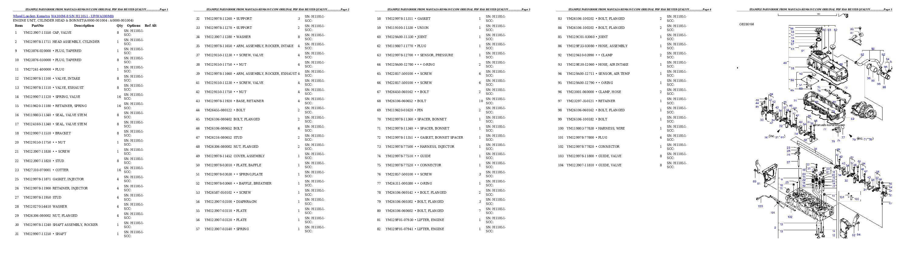 Protected: WA100M-8 S/N H11051 – UP Partsbook