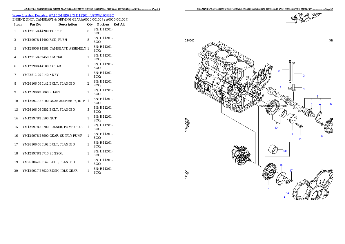 Protected: WA100M-8E0 S/N H11201 – UP Partsbook