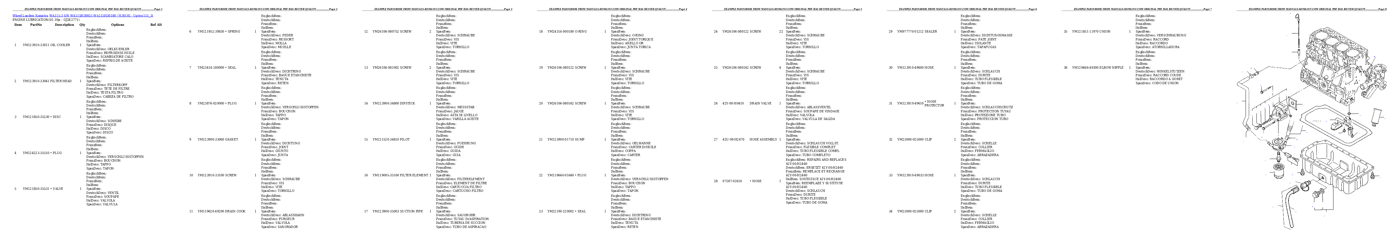 Protected: WA115-3 S/N WA115H30051-WA115H30180 / H30181 – Up Partsbook