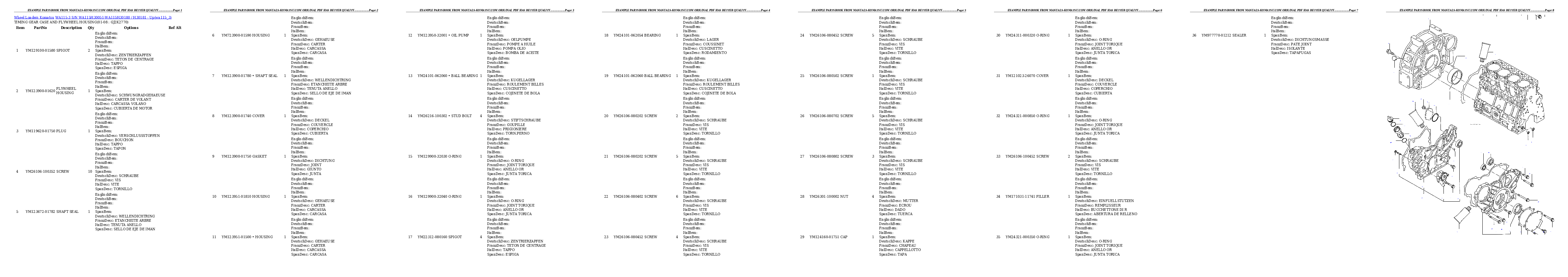 Protected: WA115-3 S/N WA115H30051-WA115H30180 / H30181 – Up Partsbook