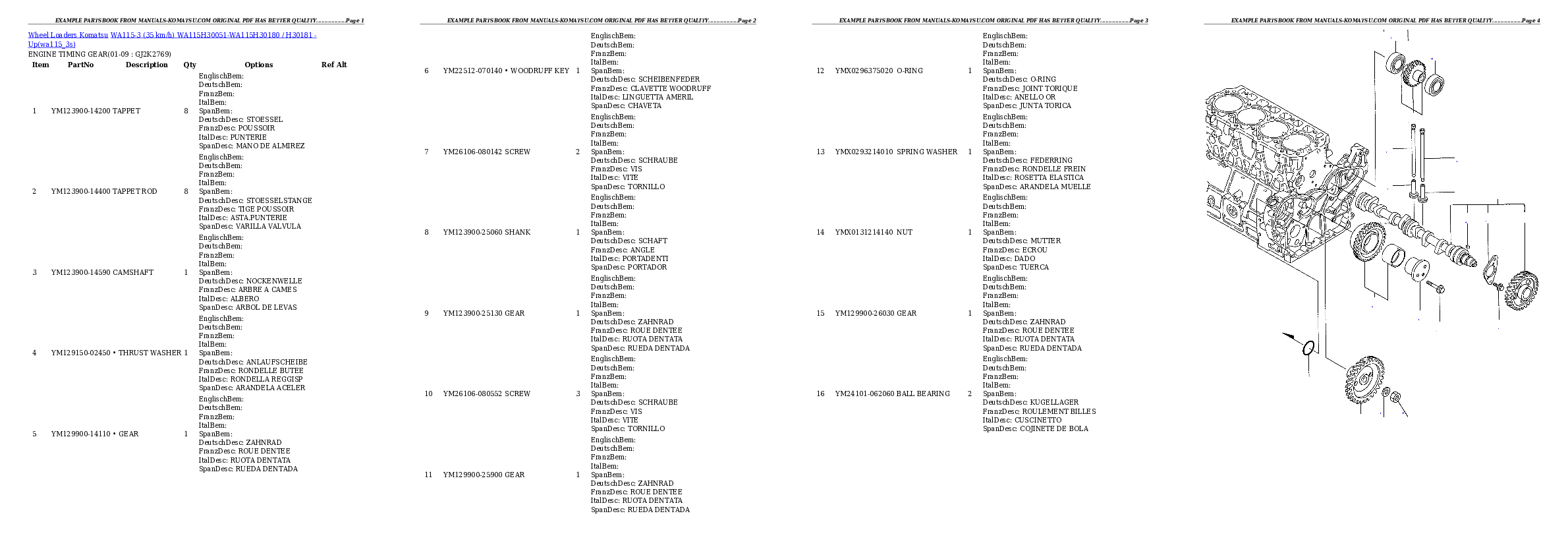 Protected: WA115-3 (35 km/h) WA115H30051-WA115H30180 / H30181 – Up Partsbook