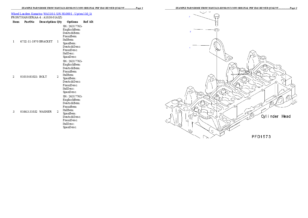 Protected: WA150-5 S/N H50001 – Up Partsbook