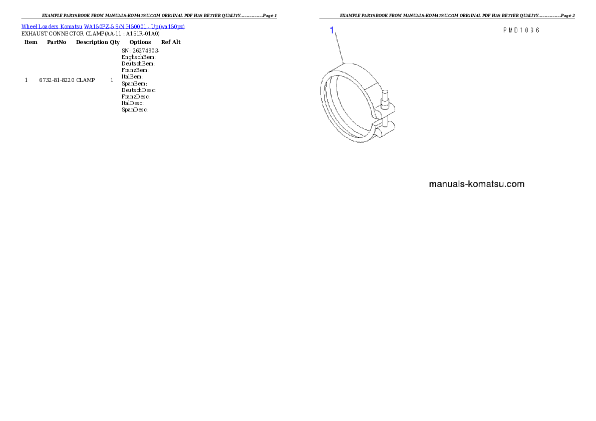 Protected: WA150PZ-5 S/N H50001 – Up Partsbook