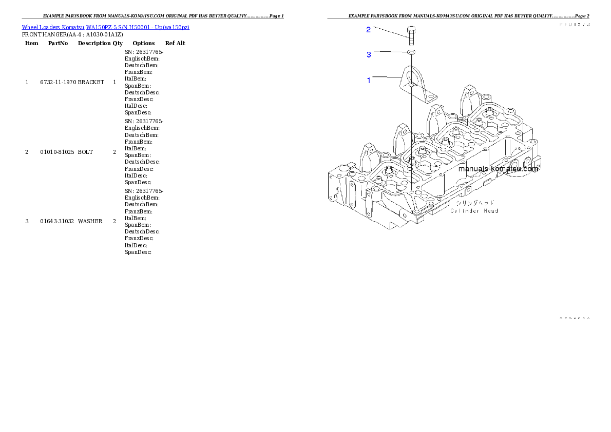 Protected: WA150PZ-5 S/N H50001 – Up Partsbook