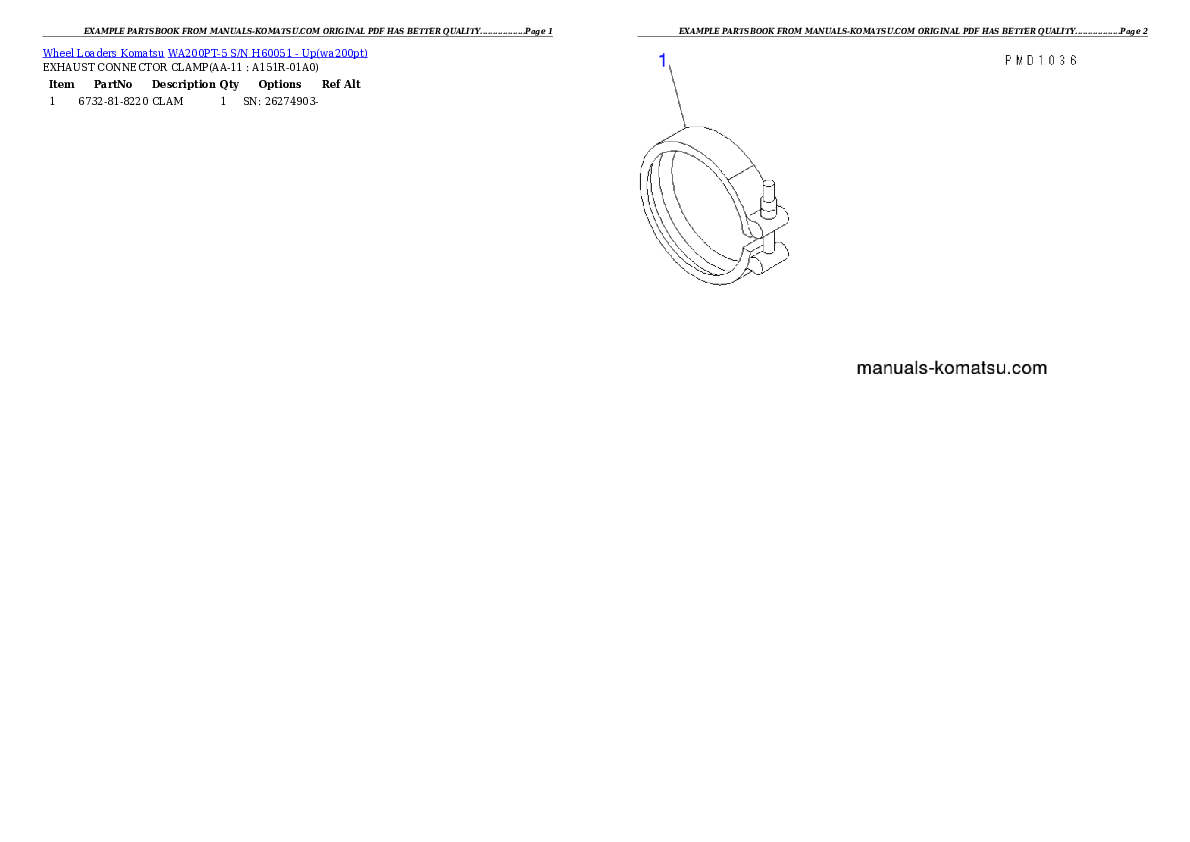 Protected: WA200PT-5 S/N H60051 – Up Partsbook