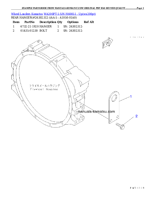 Protected: WA200PT-5 S/N H60051 – Up Partsbook
