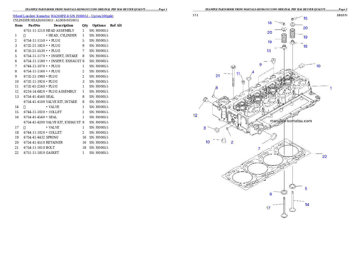 Protected: WA200PZ-6 S/N H00051 – Up Partsbook