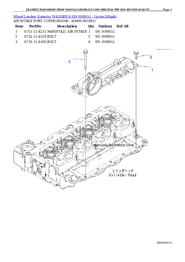 Protected: WA200PZ-6 S/N H00051 – Up Partsbook