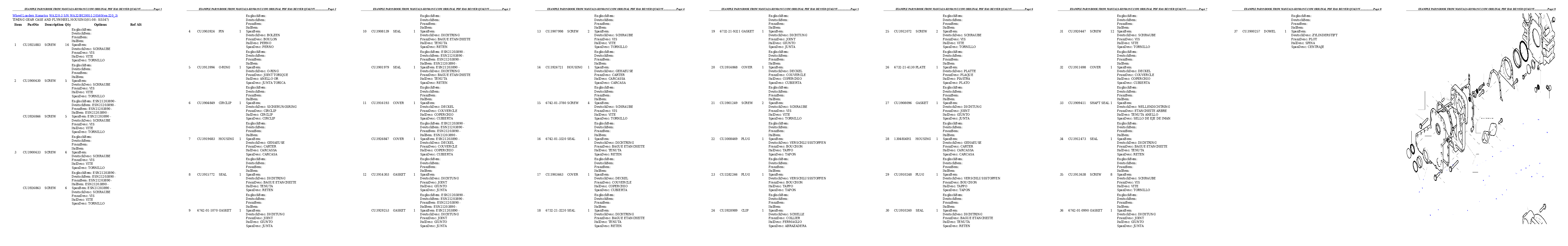 Protected: WA320-3 S/N WA320H20051-20560 Partsbook