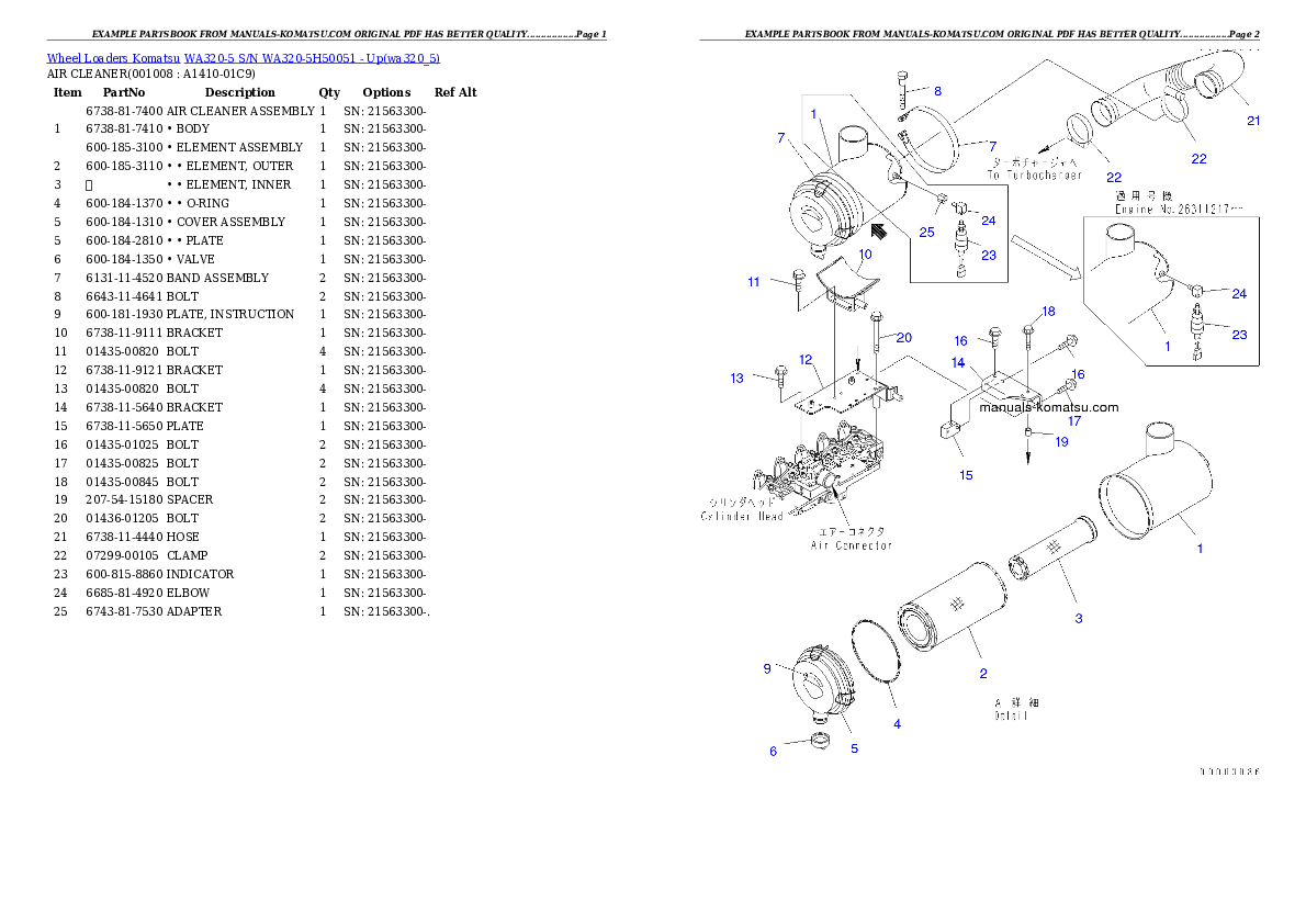 Protected: WA320-5 S/N WA320-5H50051 – Up Partsbook
