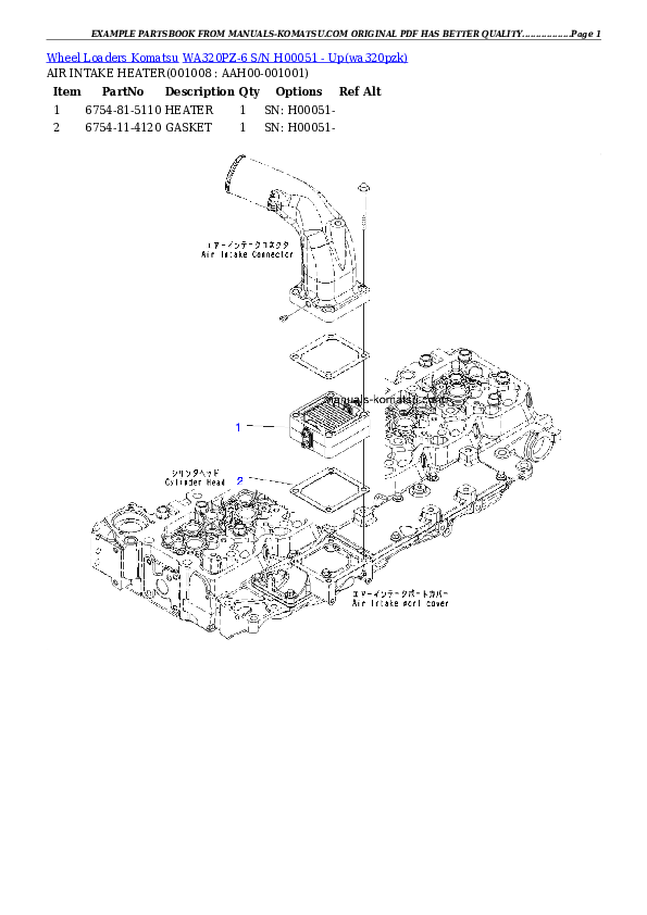Protected: WA320PZ-6 S/N H00051 – Up Partsbook