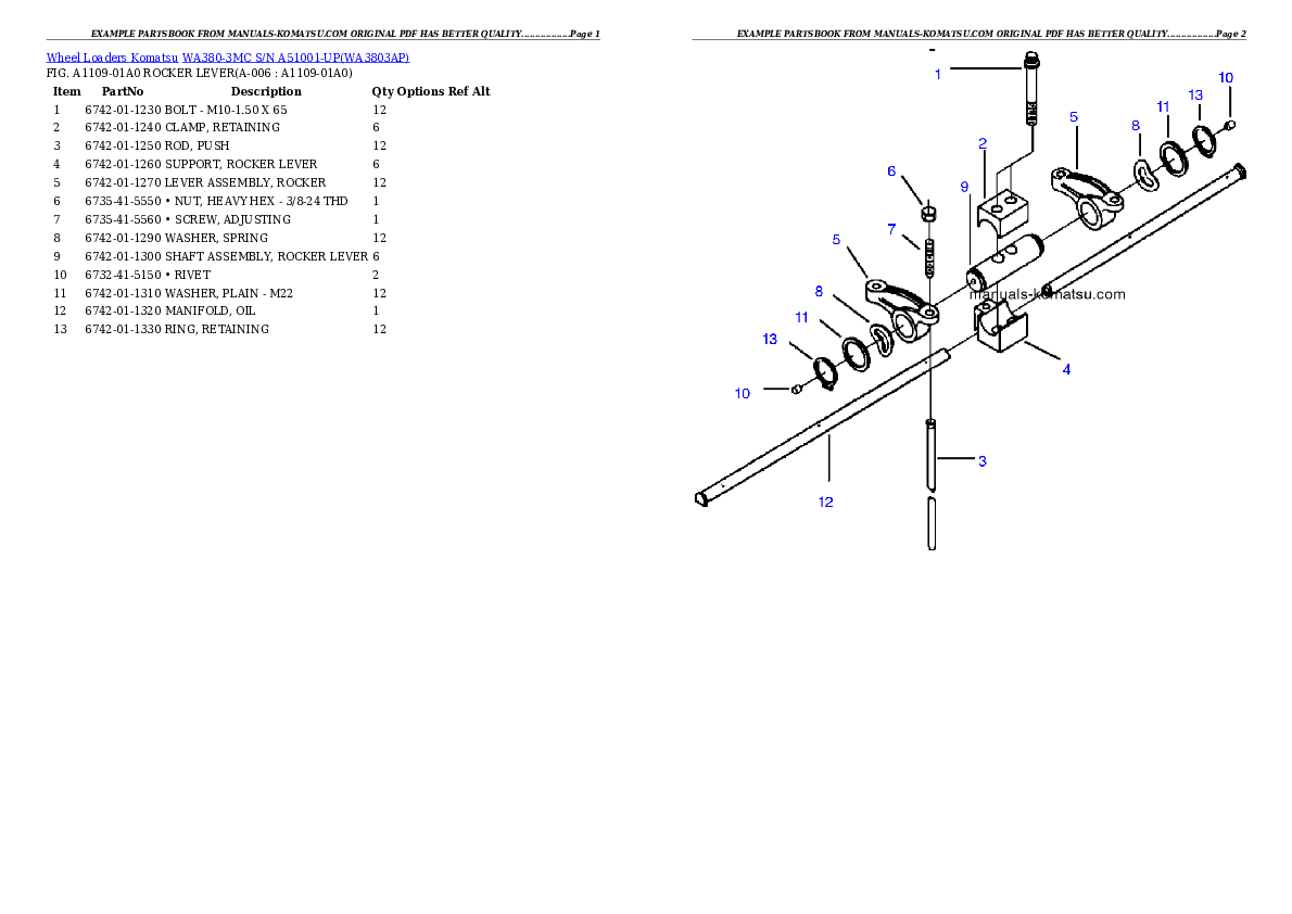 Protected: WA380-3MC S/N A51001-UP Partsbook