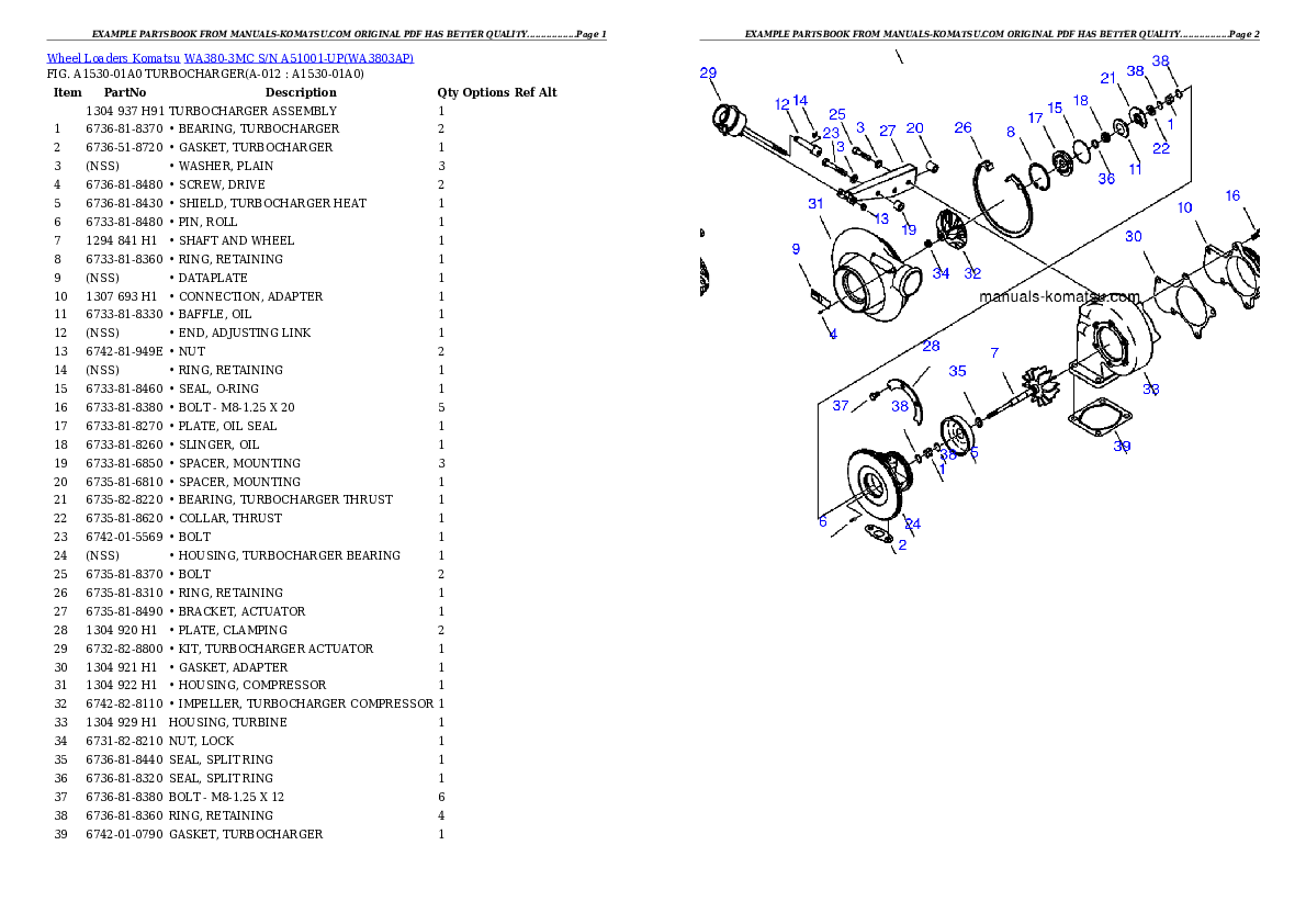 Protected: WA380-3MC S/N A51001-UP Partsbook