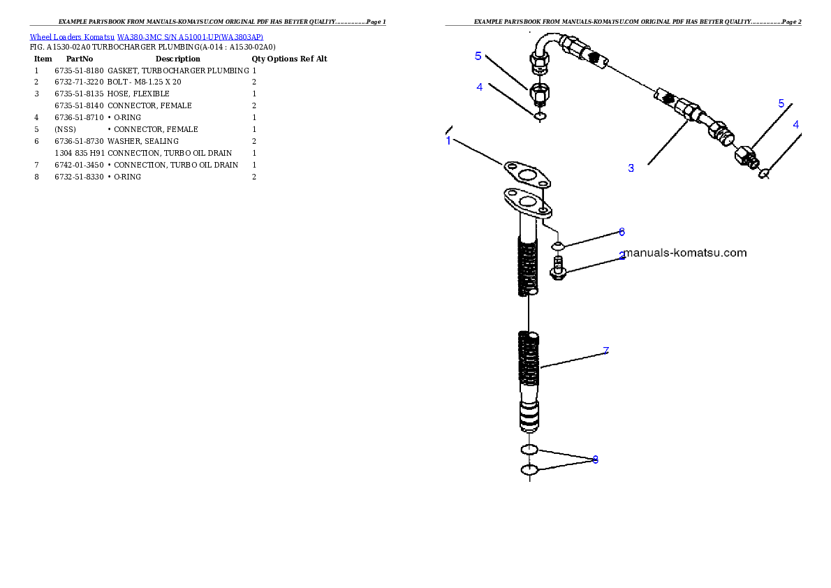 Protected: WA380-3MC S/N A51001-UP Partsbook